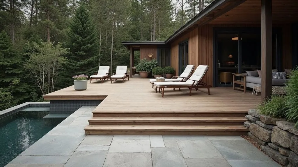 Composite decks are now the popular choice when it comes to deck installation.